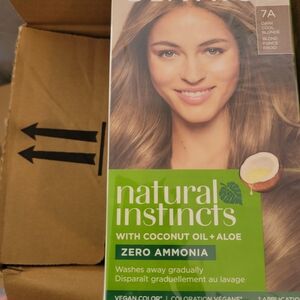 (Case Of 9) Natural Instincts Dark Cool Blonde (7A) Permanent Hair Color